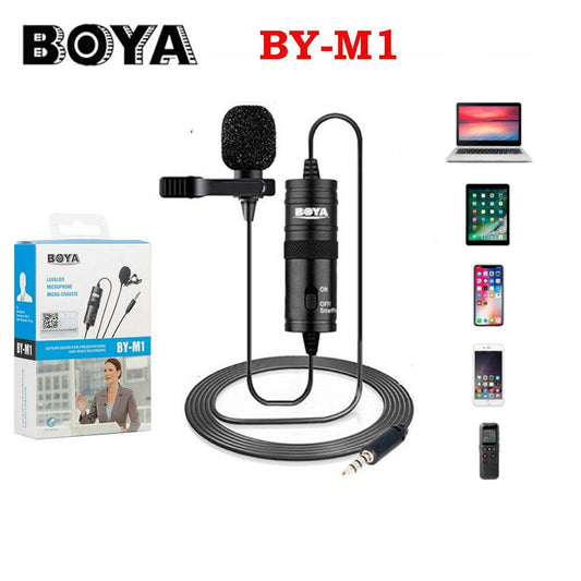 BOYA by-M1 Clip-On Microphone