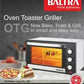 Baltra Froster Electric Oven (OTG) With Convection - 28L - Brother-mart