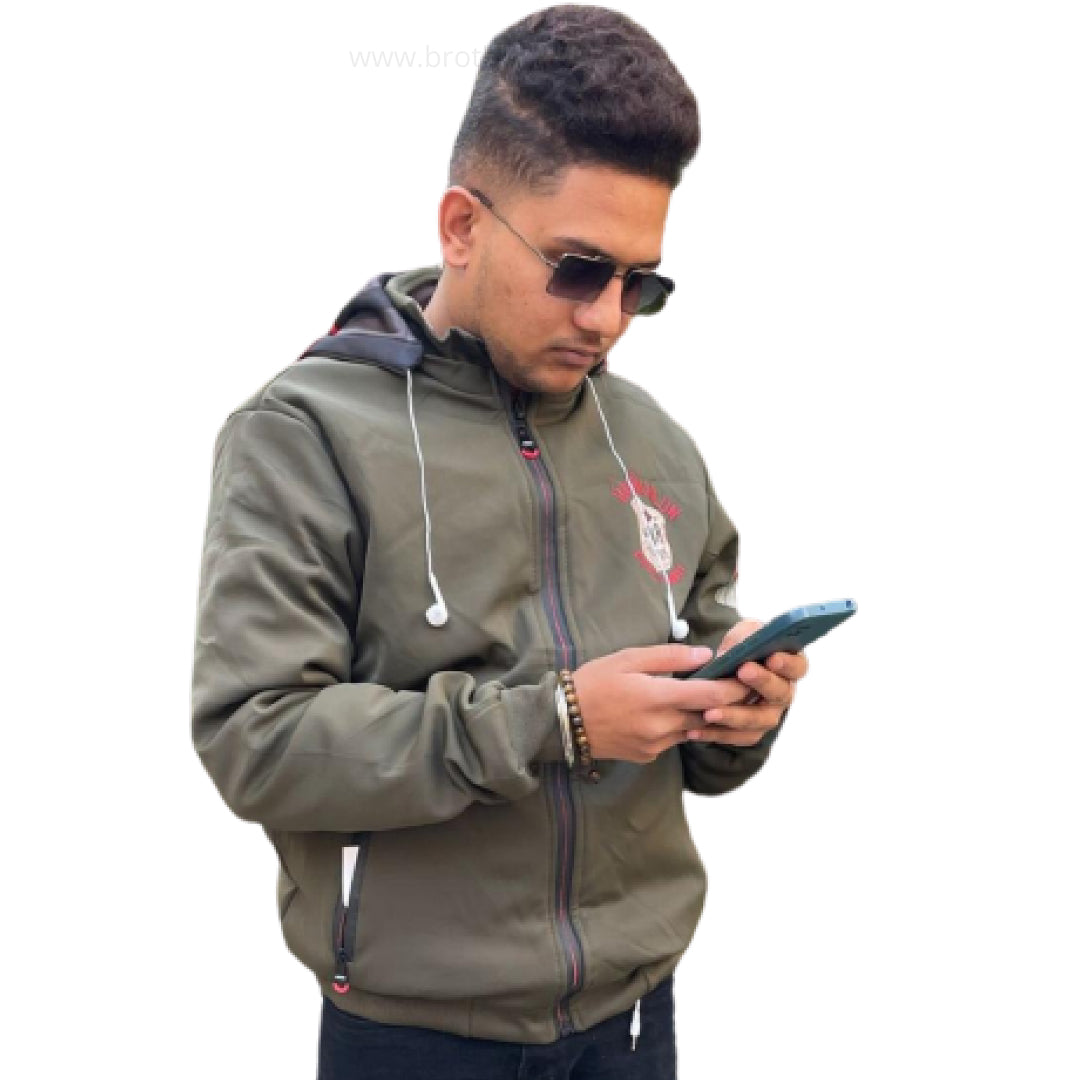 Sweatshirt best sale with earphones