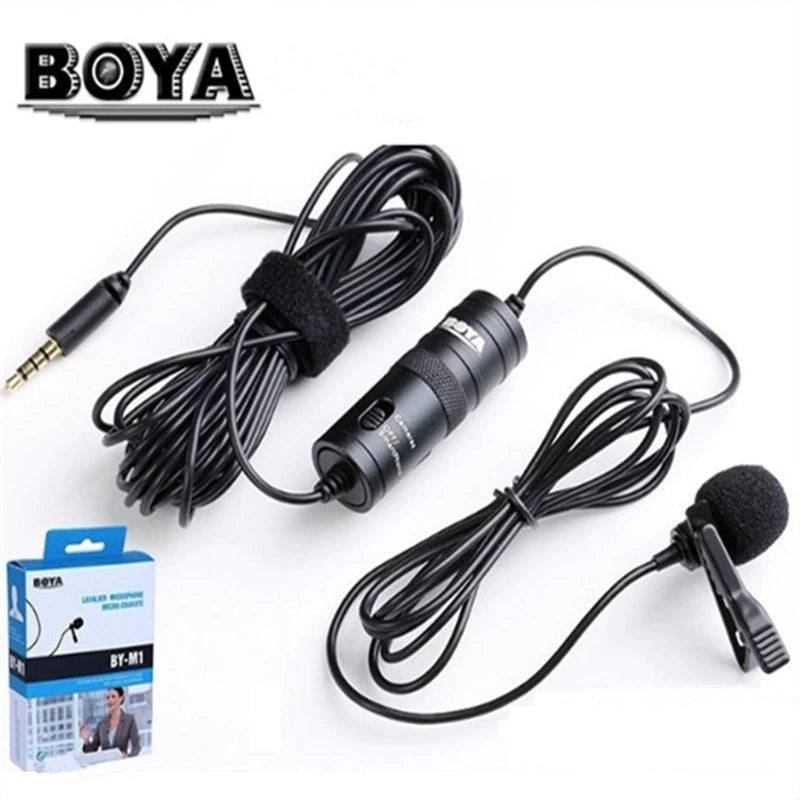 Buy BOYA by-M1 Clip-On Microphone - Brother-mart