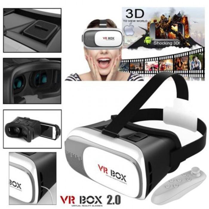 VR Box - 3D Glasses Virtual Reality With Remote Controller with wireless bluetooth - Brother-mart