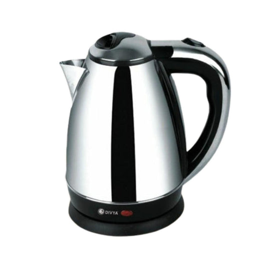 Divya 1.8L Electric Kettle (Dvk108) 1 year Replacement gurantee - Brother-mart