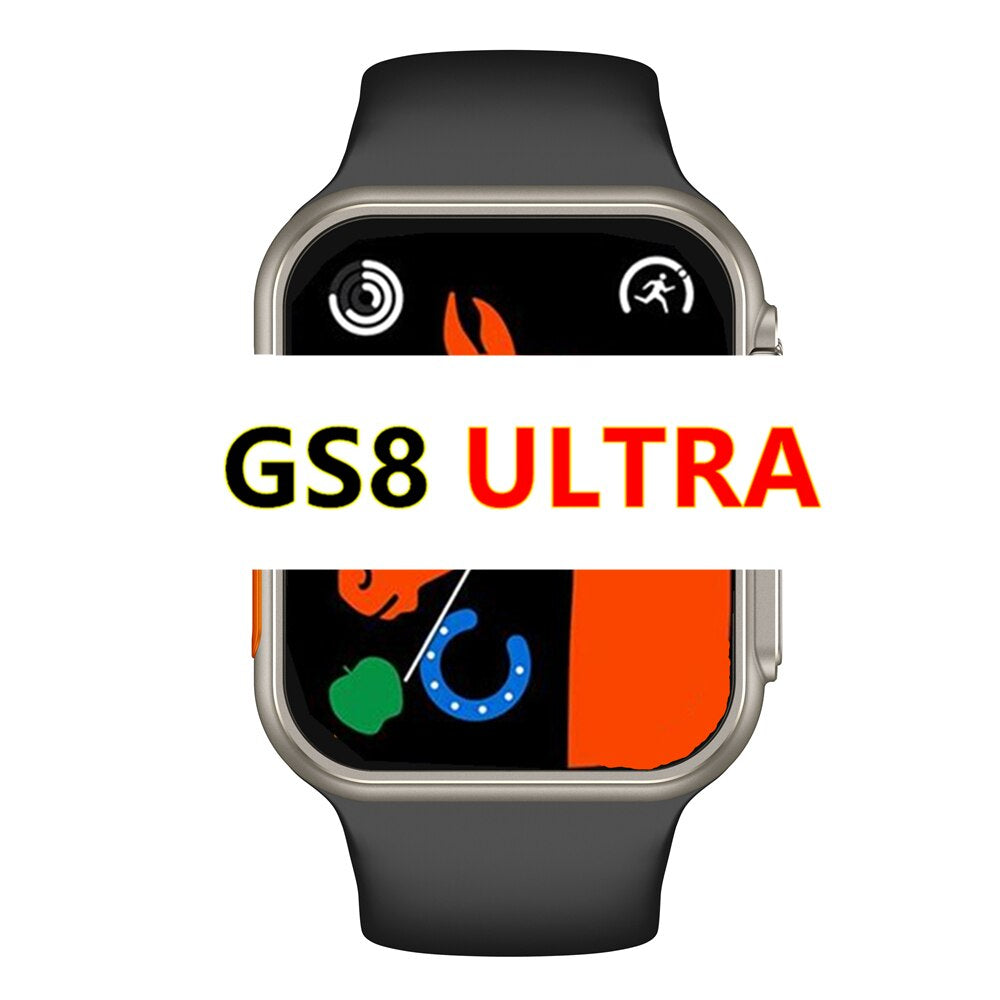 GS8 Ultra Series 8 Men's Smart Watch Always-On Temperature Measure Woman