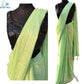 Silk Saree Trending Sequence With Matching Blouse Yellow Blue Green and Purple - Brother-mart