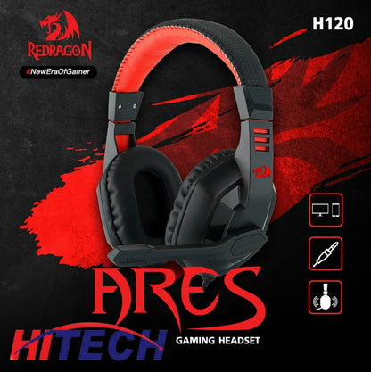 Redragon H120 Gaming Headset Wired Over Ear PC Gaming Headphones - Brother-mart