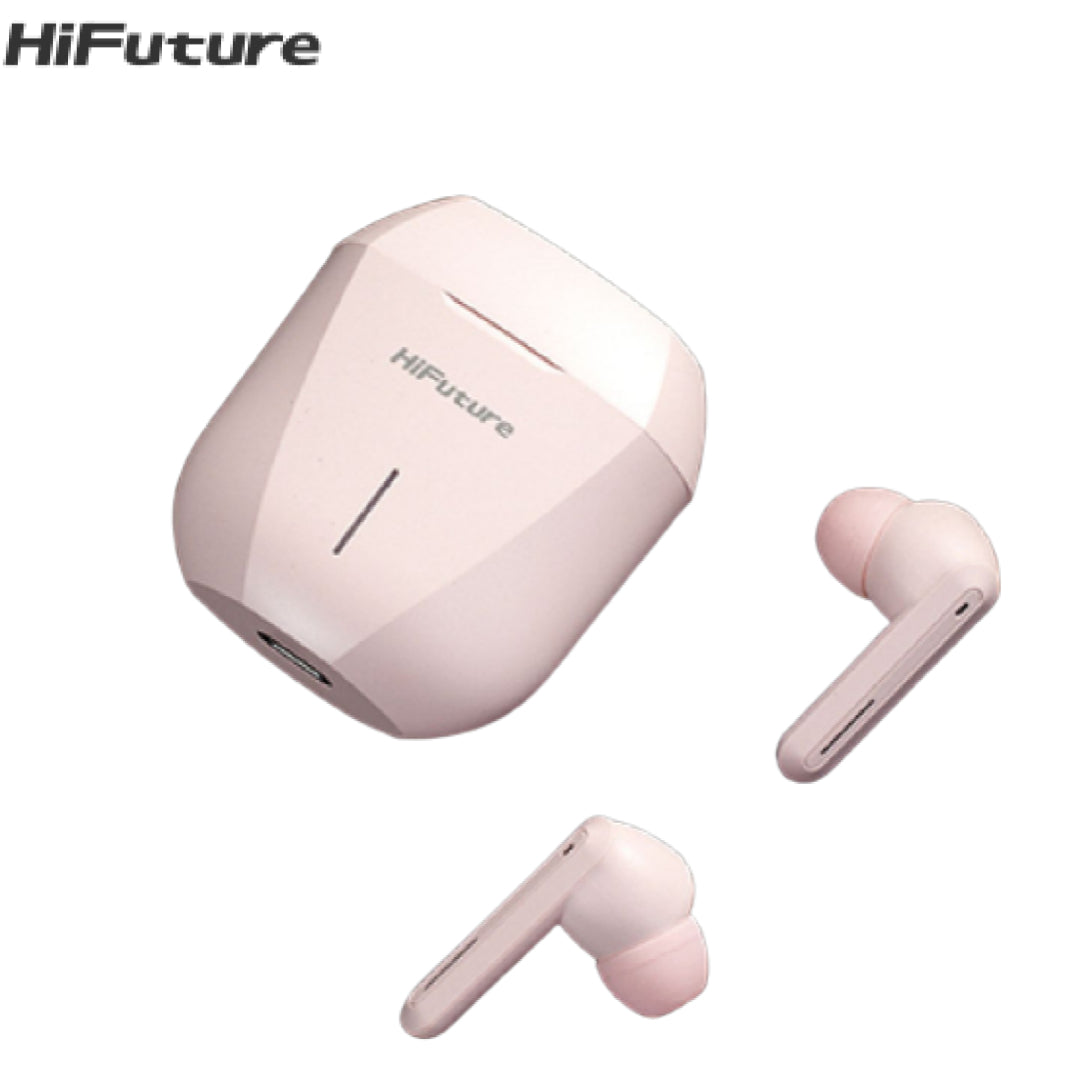 HiFuture Radge  TWS Earbuds Gaming Low Latency & Comfort Fit with Cold Blue Lighting Technology High Definition Audio