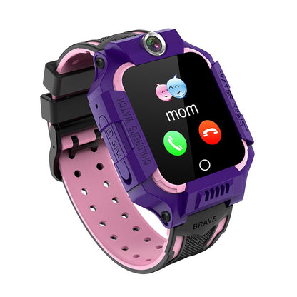 shop for q19 baby watch in Nepal at best price-LBS tracking, voice call, colour purple