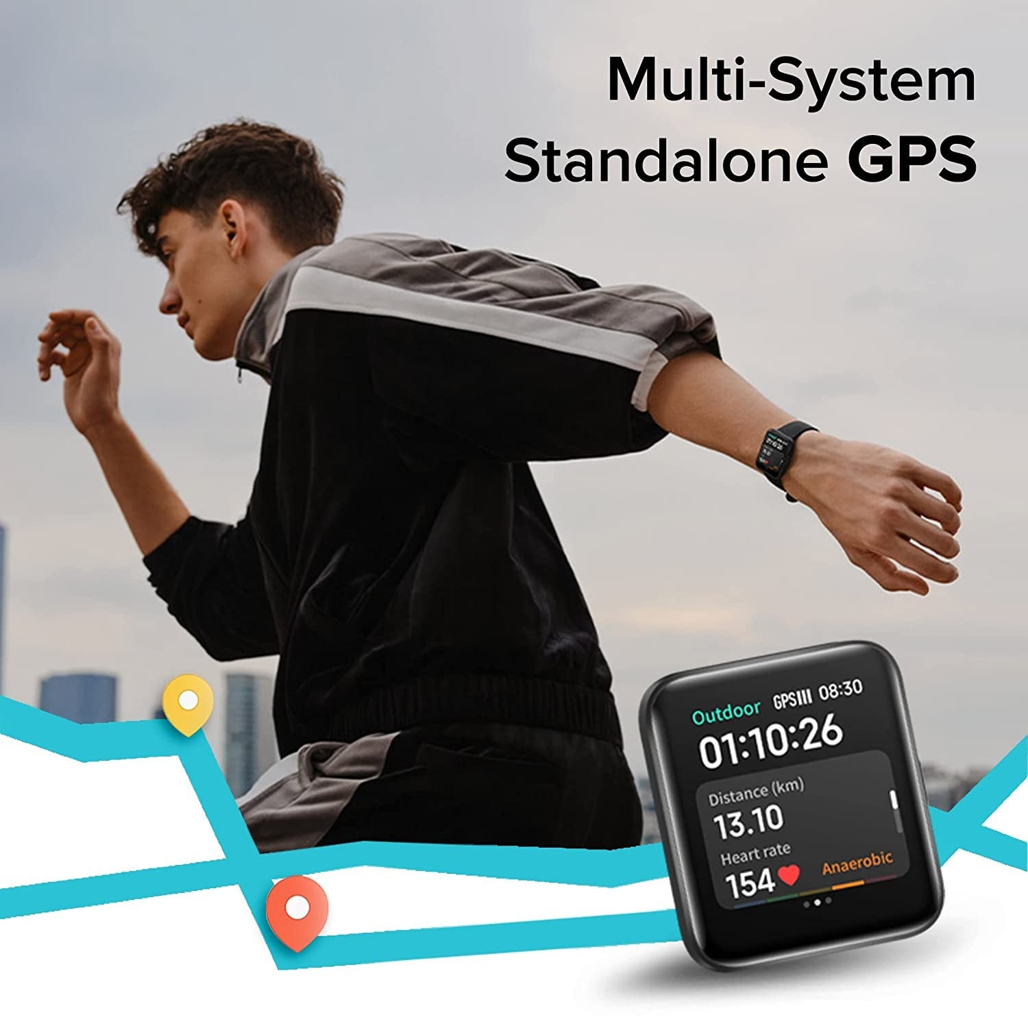 Redmi Watch 2 Lite - 3.94 cm Large HD Edge Display, Multi-System Standalone GPS