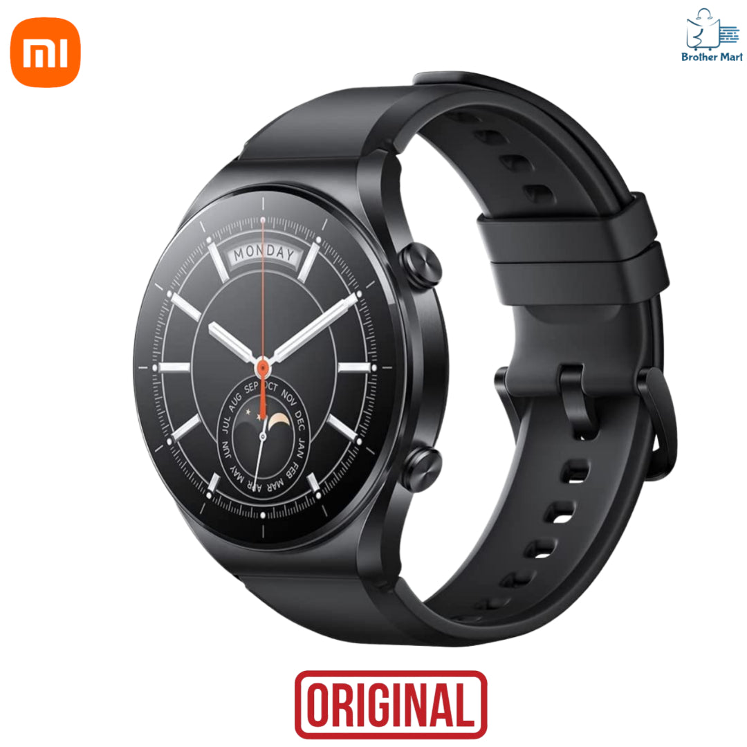Xiaomi Watch S1 Leather Strap Bluetooth Phone Call  Wireless Charging GPS Dual Band 117 Fitness Modes Bluetooth Phone Call