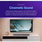 Enjoy Cinematic sound with MIVI sound Bar