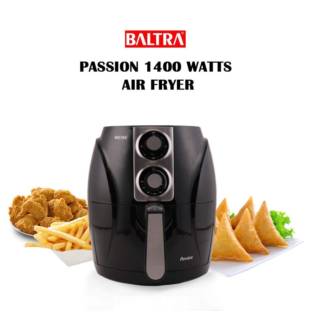 Baltra Passion 1400 Watts Air Fryer (Black) - Brother-mart