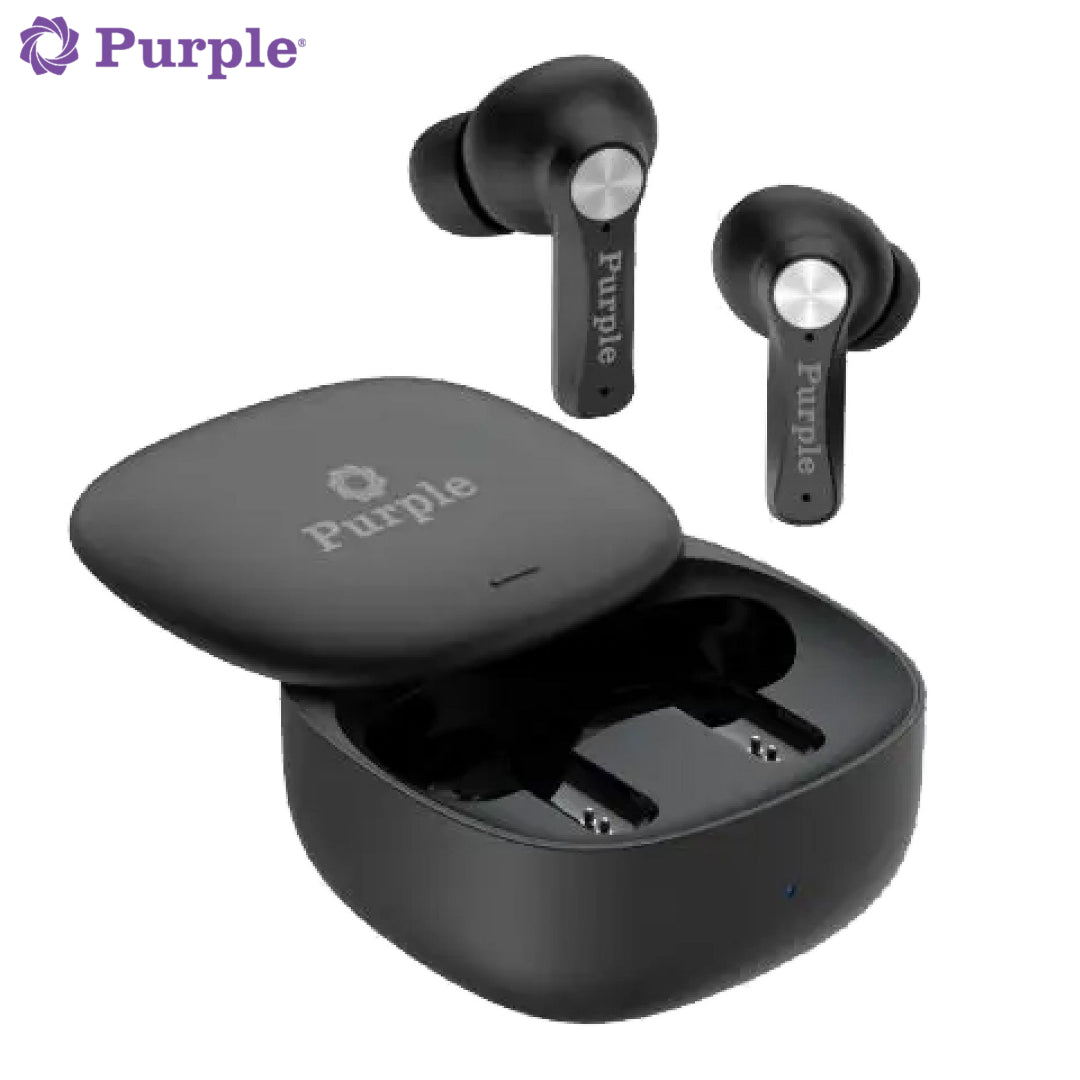 Purple Wireless Earbuds  PEB-005
