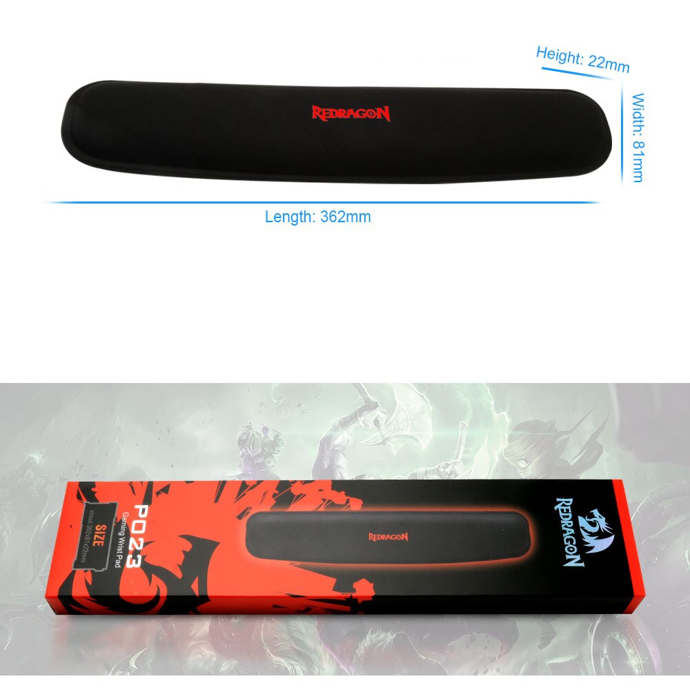 Redragon P023 Wrist Compact Slim Gaming Mouse Pad - Brother-mart