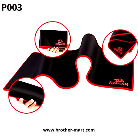 Redragon Mouse Pad P003 Silky Smooth Non-Slip Backing Waterproof Surface - Brother-mart