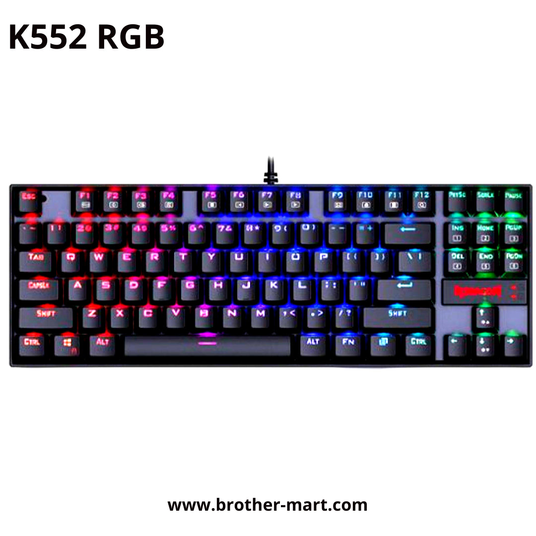 Redragon model K552 RGB Gaming Keyboard - Brother-mart
