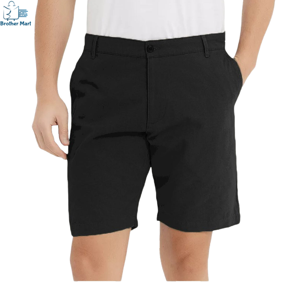 Men's Inside Leg Chino Shorts Quality with Cotton Material for Summer - Brother-mart