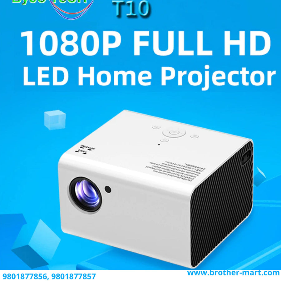 T10 LED FULL HD 1080P Lumens Projector 4000