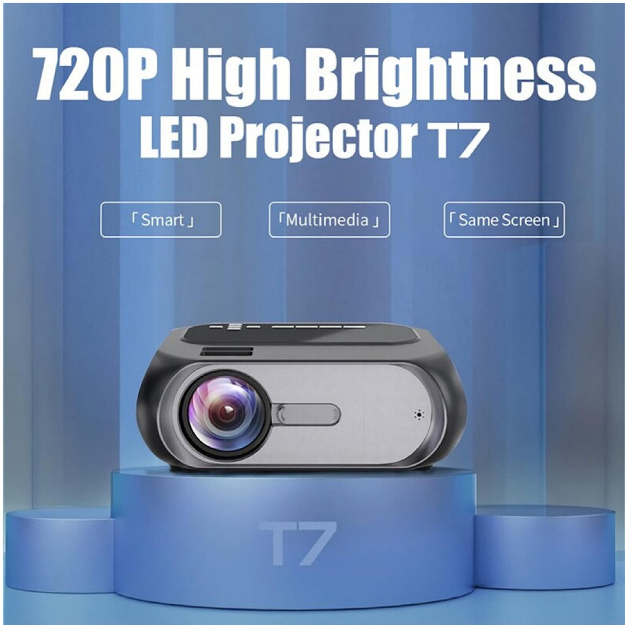 UNIC T7 Mini LED Projector  HD Video