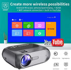 UNIC T7 Mini LED Projector  HD Video