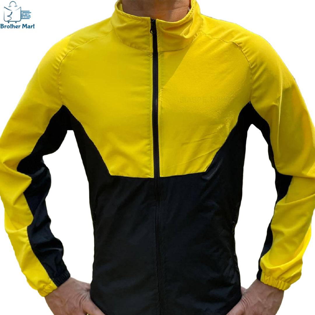 Windcheater for summer Zipper Male Casual  Slim Fit Jacket - Brother-mart