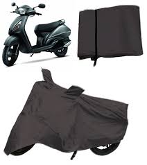 Black Dust Proof Water Resistant  Bike Body Cover For Bike/Scooter - Brother-mart