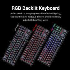 Redragon model K552 RGB Gaming Keyboard - Brother-mart