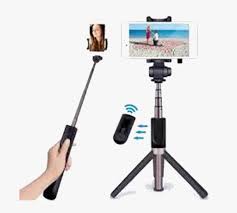 Hitech Selfie Stick With Tripod And Rechargeable Bluetooth Remote - Brother-mart