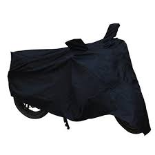Black Dust Proof Water Resistant  Bike Body Cover For Bike/Scooter - Brother-mart