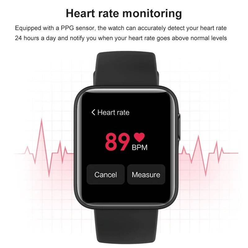 Xiaomi Mi Watch Lite Original  GPS GLONASS Get 6 Month Warranty - Brother-mart